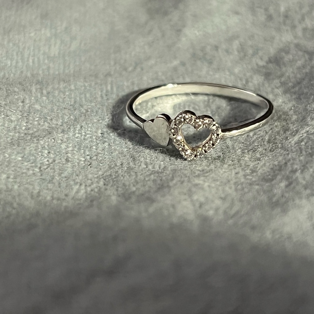 Beeline I Am sterling silver ring